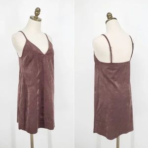 ARITZIA WILFRED FREE Vivienne Suede Mini Dress